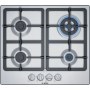 Bosch | PGH6B5B90 | Hob | Gas | Number of burners/cooking zones 4 | Rotary knobs | Stainless steel - 2